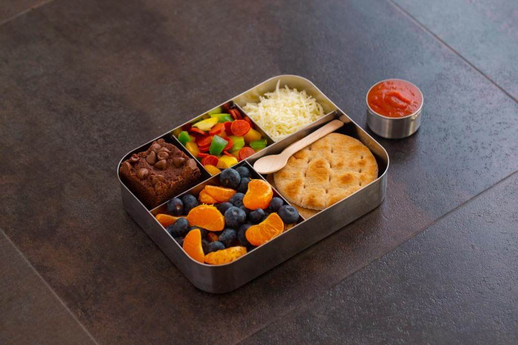 How to Make Your Own Lunchables with Pita, Sauce & Cheese