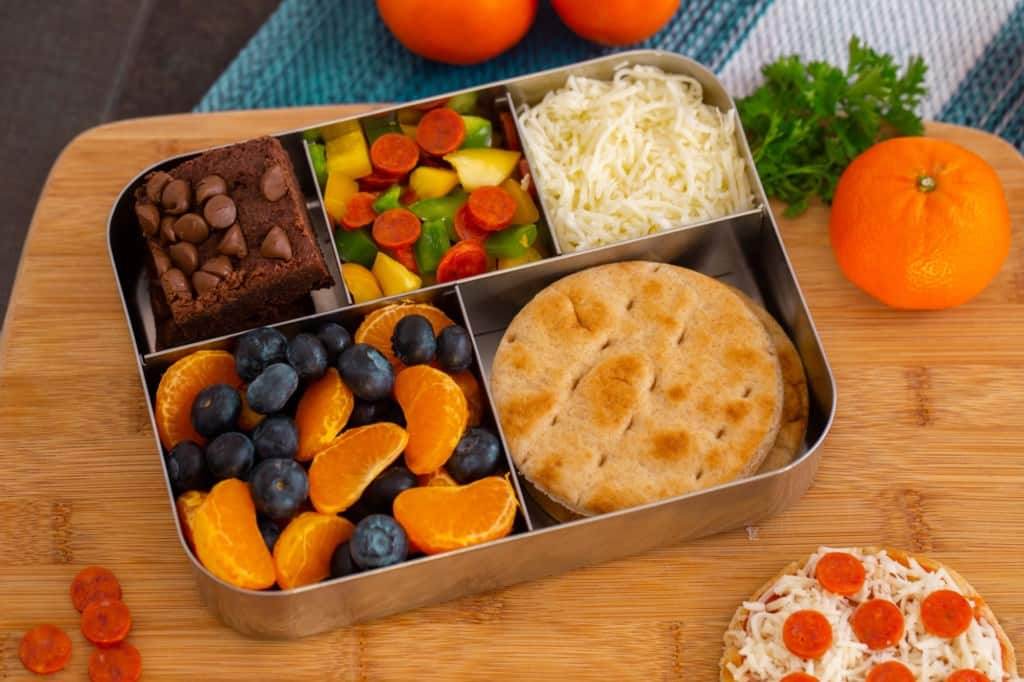 DIY Pizza Lunchables for Kids