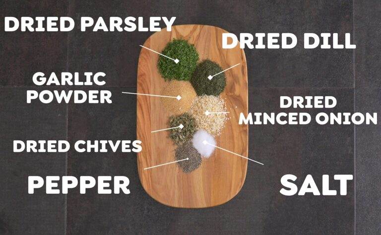 What spices are in ranch seasoning