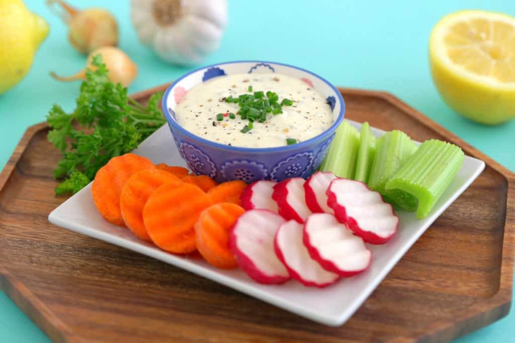 Homemade Ranch Veggie Dip Recipe