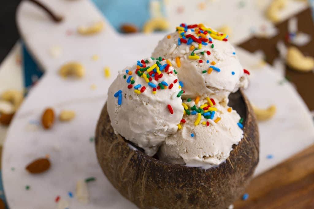How to make homemade vegan ice cream