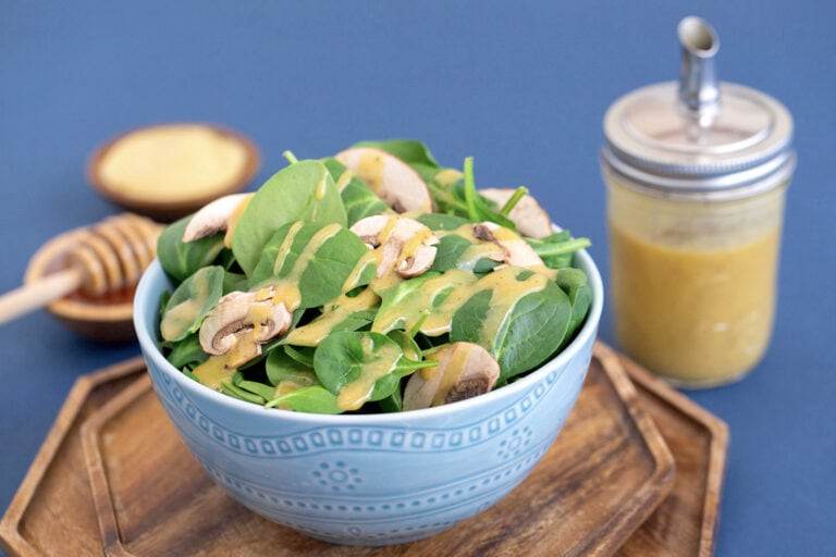 Easy 4-Ingredient Honey Mustard Dressing