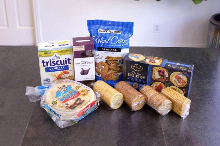 Breads & Crackers for a Charcuterie Board