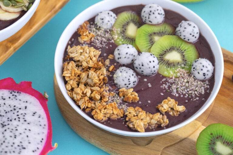 3-Ingredient Homemade Acai Bowl Recipe