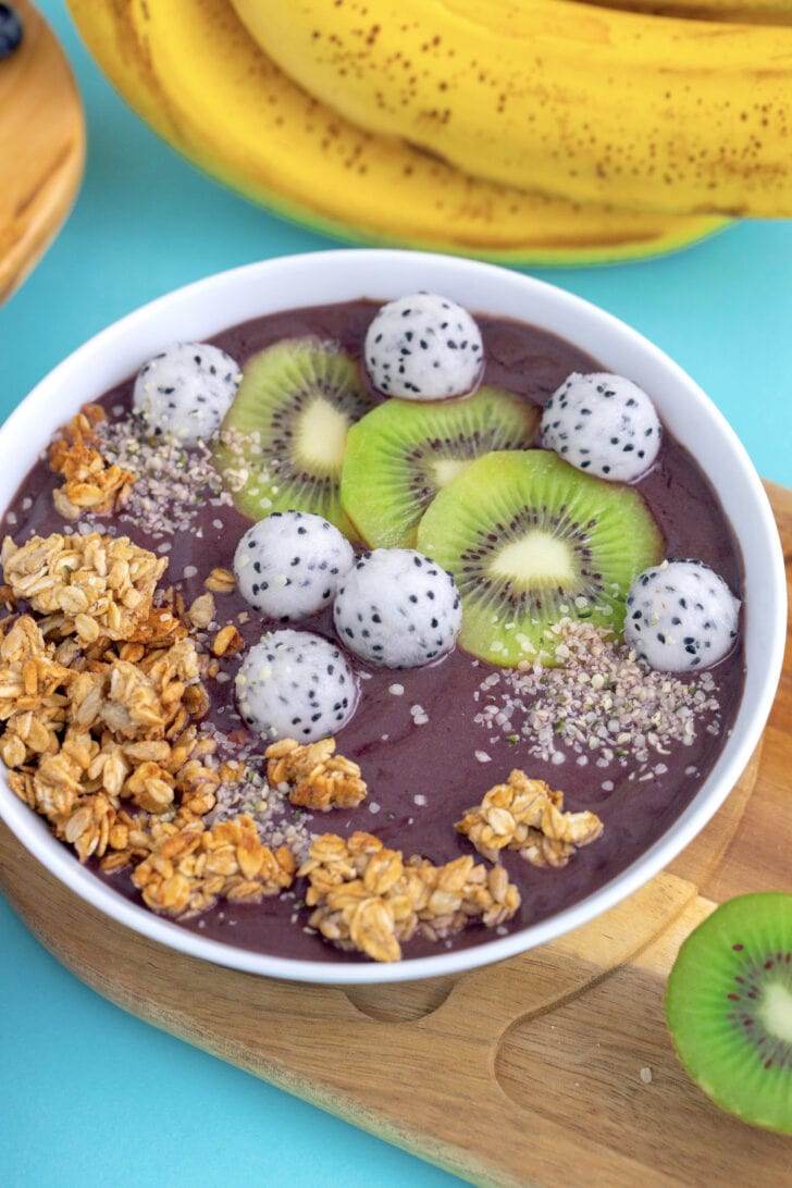 How to Make an Acai Bowl with Frozen Acai Packet