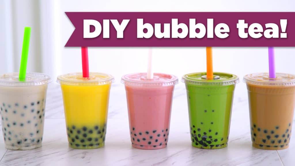 How to Make Bubble Tea | 5 Healthy Boba Tea Recipes