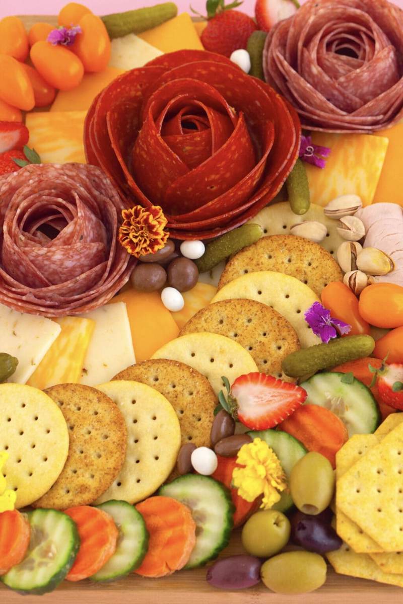 Charcuterie Roses