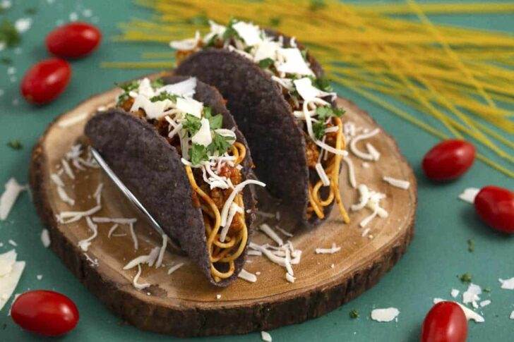 Spaghetti Tacos Recipe