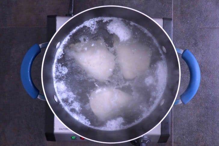 How to Poach and Shred Chicken Breast