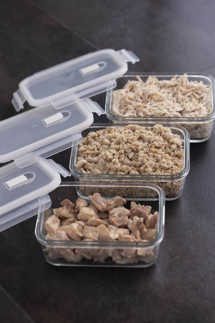 How to Meal Prep Chicken 3 Ways