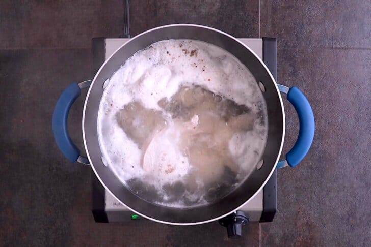 How to Boil Chicken to Shred
