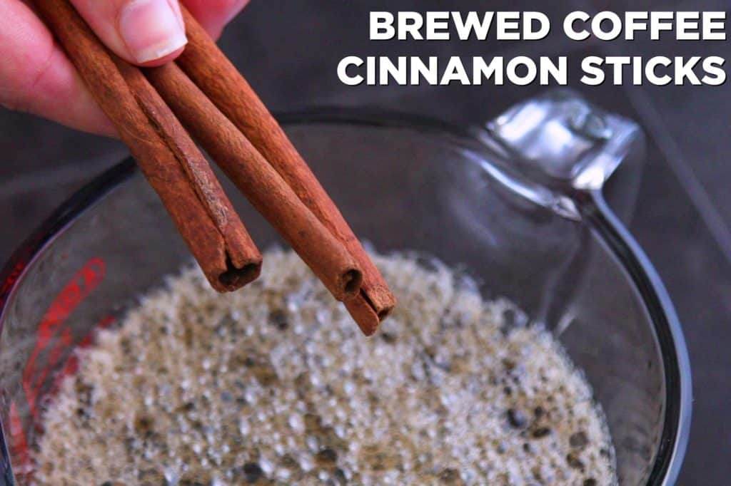 How to make cinnamon coffee ice cubes