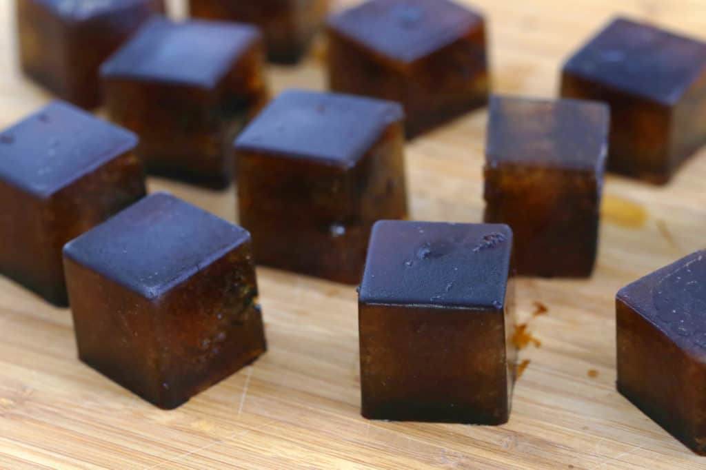 Homemade Iced Coffee Ice Cubes