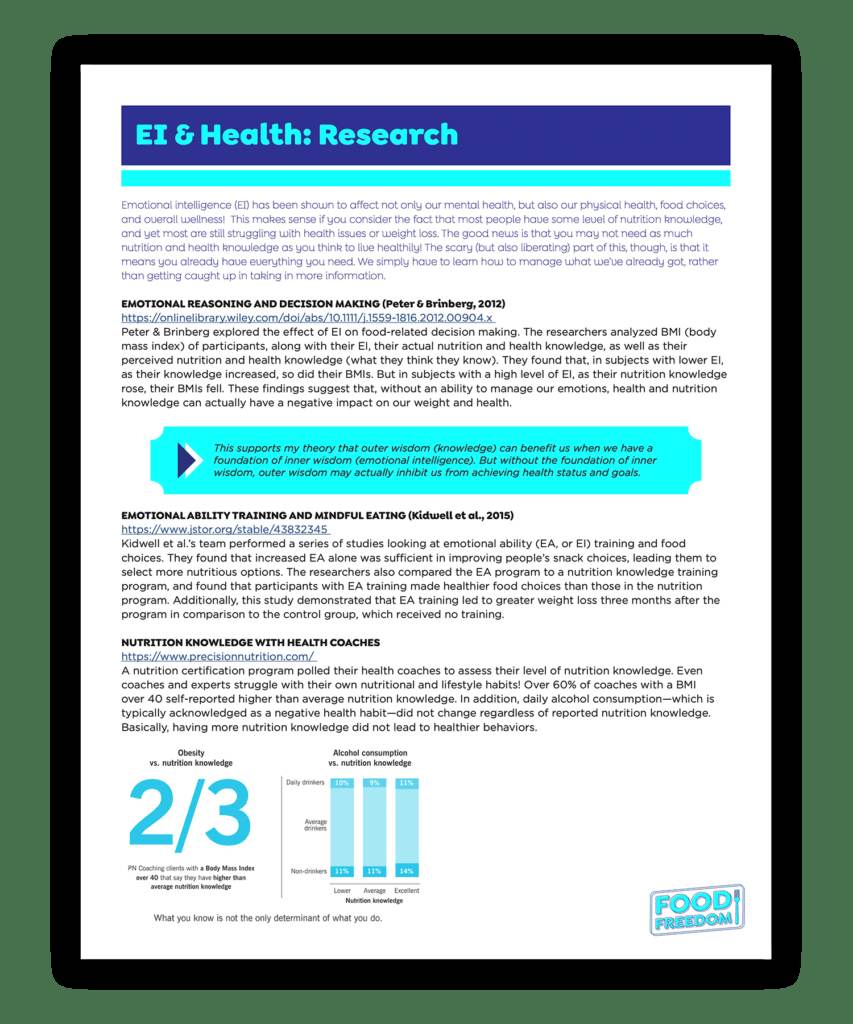 The Importance of Emotional Intelligence Research Summary