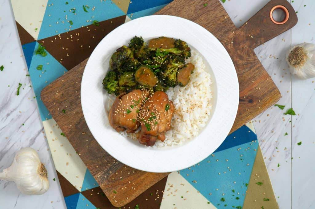 Instant Pot Teriyaki Chicken, instant pot chicken and rice, instant pot chicken thigh recipes, instant pot meals, easy healthy dinner recipes, cheap dinners, inexpensive healthy meals, chicken teriyaki instant pot