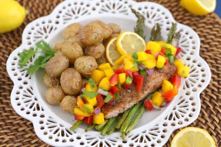 Jamaican Jerk Salmon in the Air Fryer