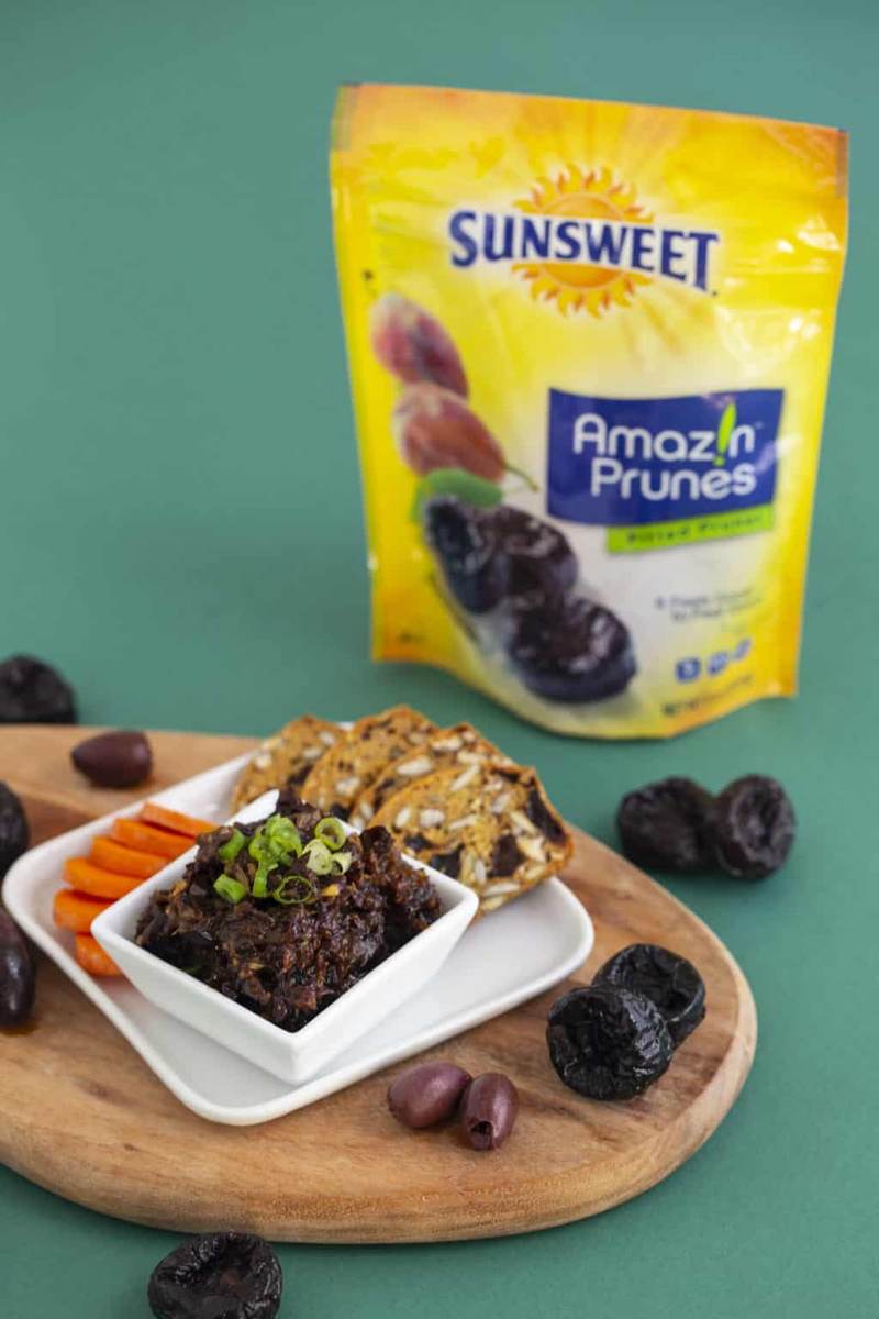 How to make olive prune tapenade