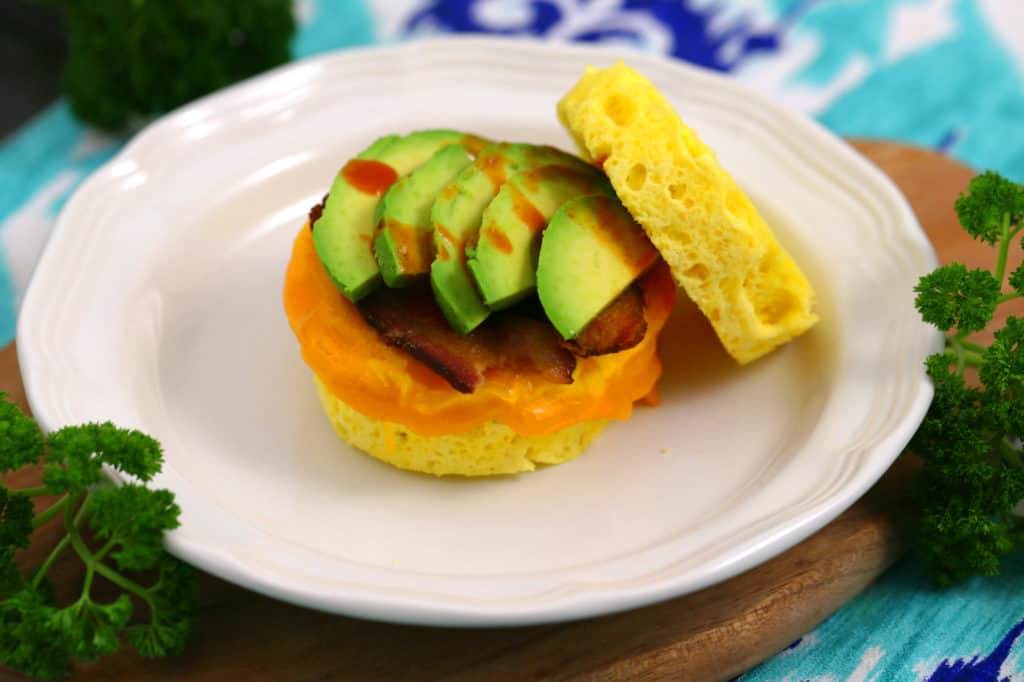 Keto Biscuit Breakfast Sandwich