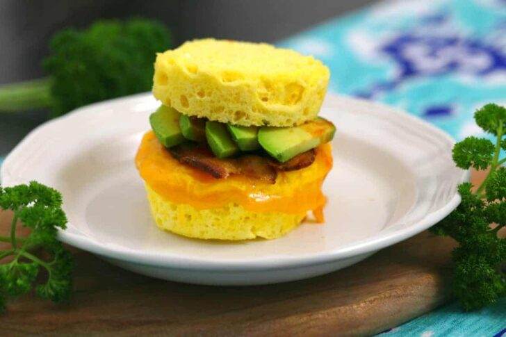 Keto Biscuit Breakfast Sandwich