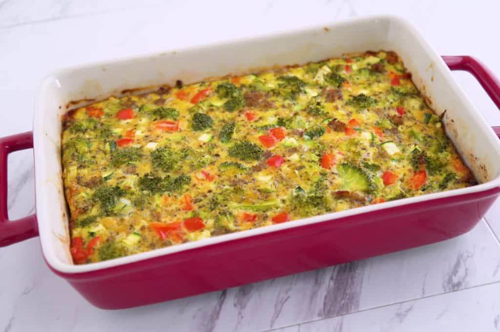 Keto breakfast casserole, sausage egg casserole, make ahead breakfast casserole, sausage egg bake, easy breakfast casserole, keto breakfast recipes, ketogenic breakfast, ketogenic recipes, easy keto recipes, low carb breakfast meal prep