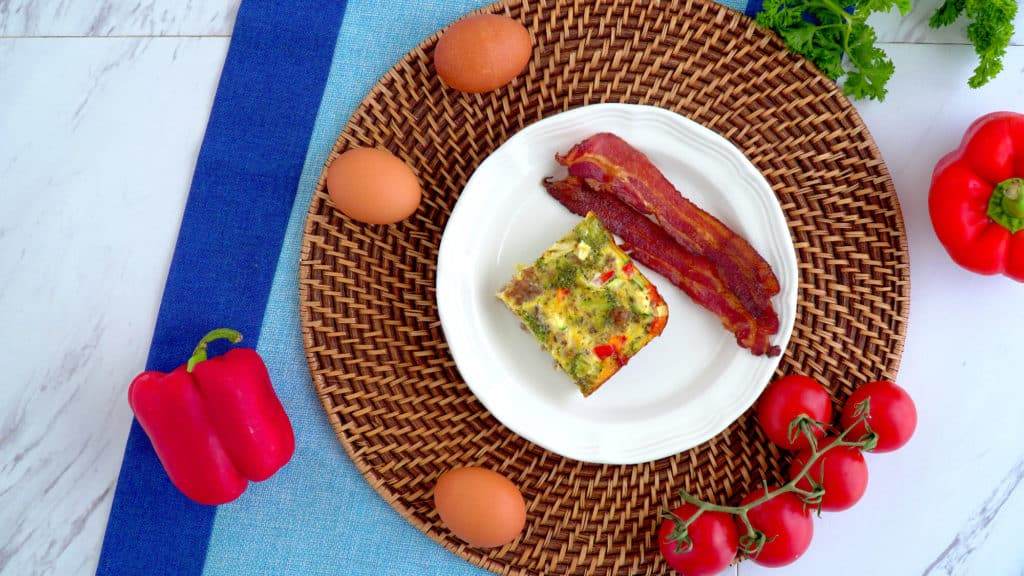 Keto breakfast casserole, sausage egg casserole, make ahead breakfast casserole, sausage egg bake, easy breakfast casserole, keto breakfast recipes, ketogenic breakfast, ketogenic recipes, easy keto recipes, low carb breakfast meal prep