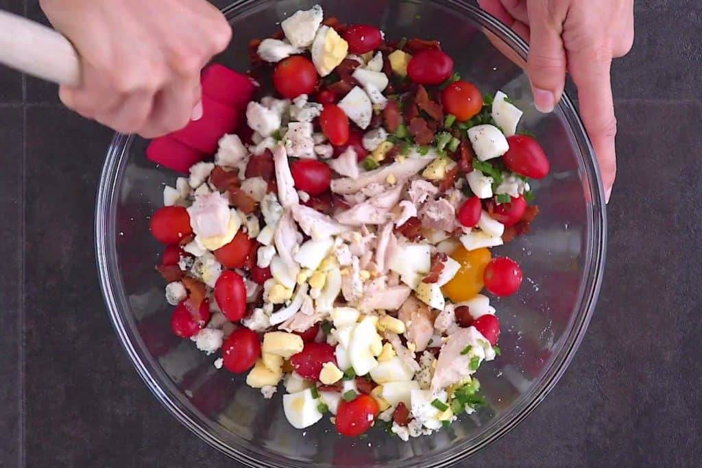 Low Carb Cobb Salad Toppings
