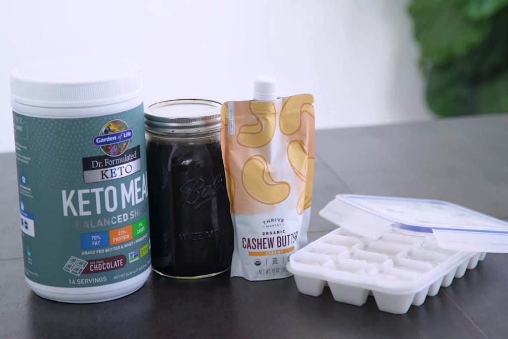 Meal Prep Keto Breakfast Shake
