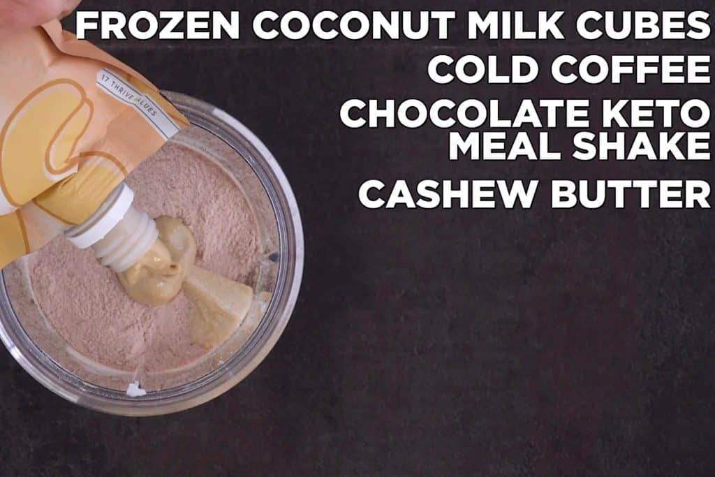 Keto Coffee Shake Ingredients