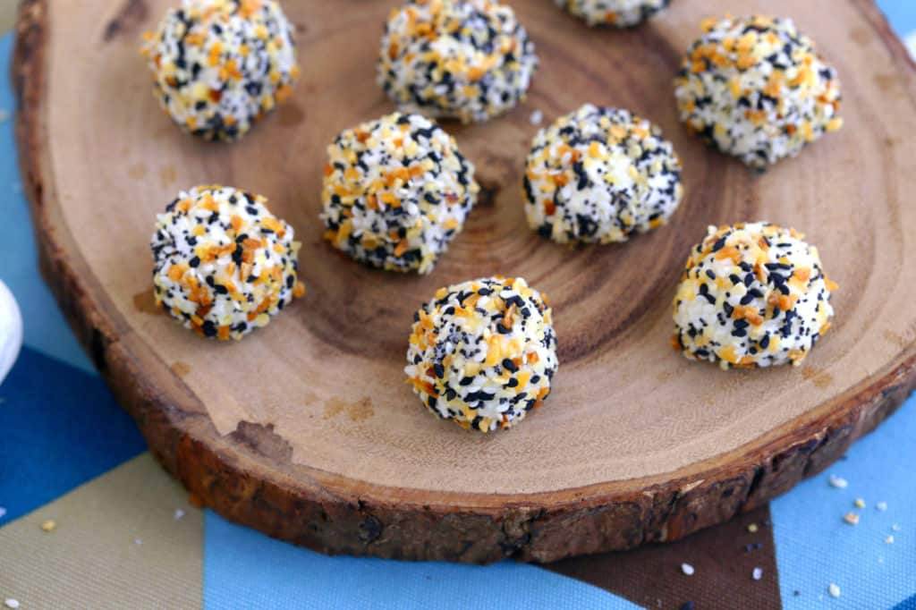 Bagel & Cream Cheese Fat Bombs, quick keto fat bomb recipes, savory fat bombs, cream cheese fat bombs recipe, 2 ingredient fat bombs, keto bomb, keto fat bomb recipe, paleo fat bombs, sweet & savory fat bombs, easy low carb fat bomb recipes