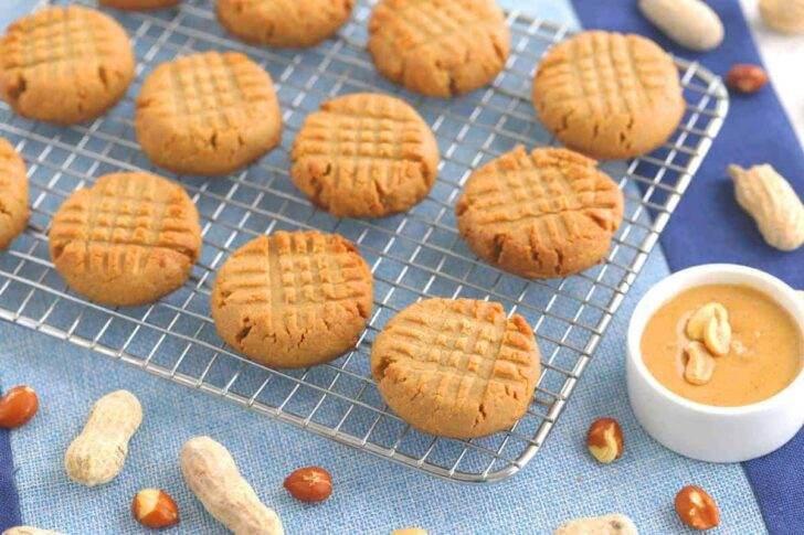 Keto Peanut Butter Cookies