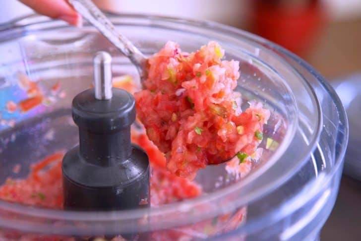 Pulse all ingredients in food processor until finely chopped and integrated.