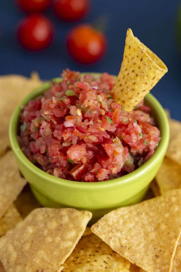 Non Spicy Kid Friendly Salsa