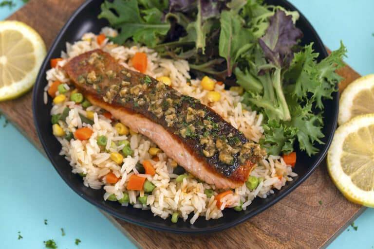 Lemon Garlic Butter Salmon
