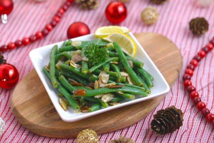 Lemon Garlic Green Beans