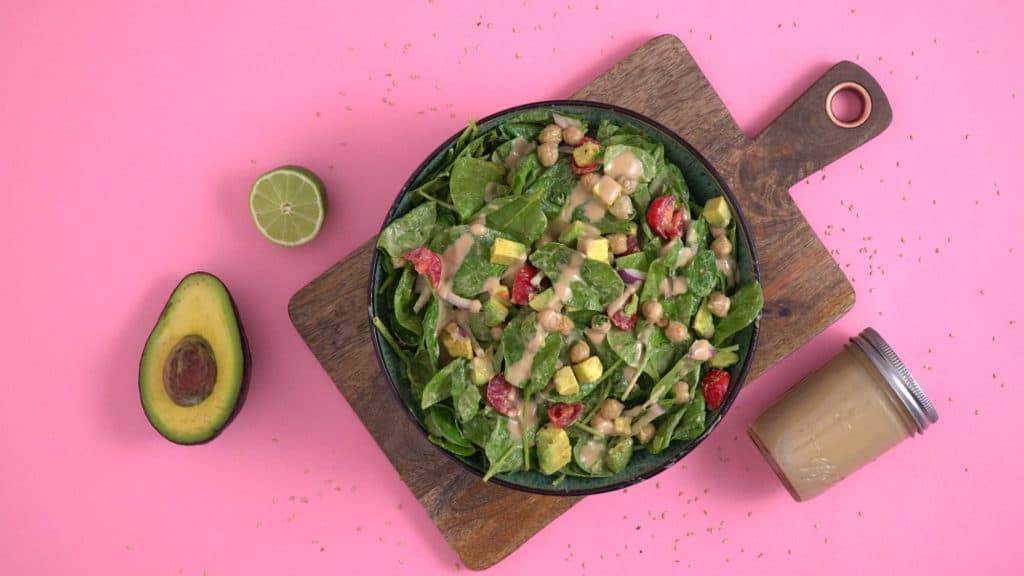 Lemon Tahini Salad Dressing