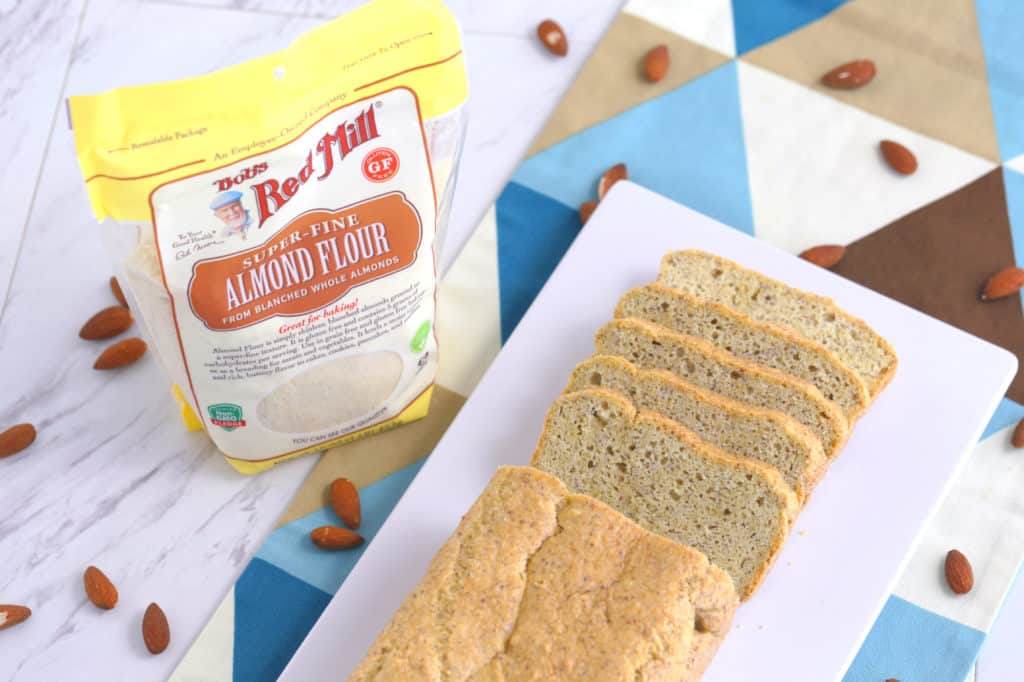 paleo bread recipe, grain free bread, almond flour bread recipe, low carb bread recipe, low carb gluten free bread