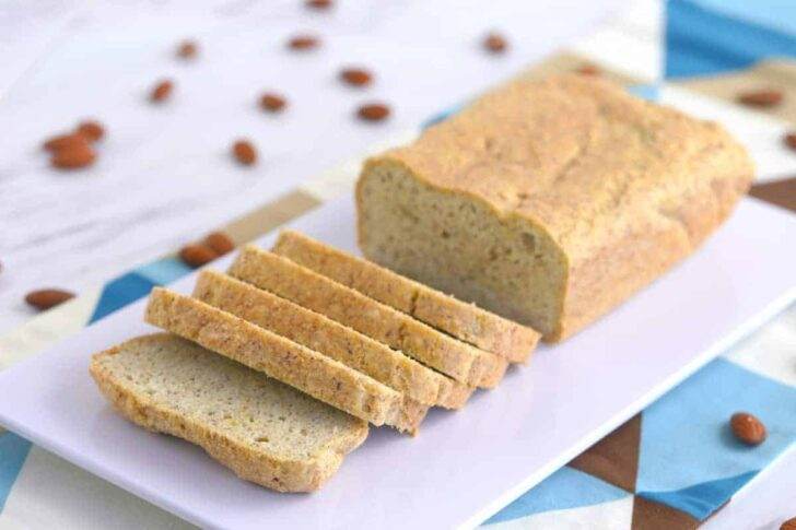 low carb bread recipe, grain free bread, almond flour bread recipe, paleo bread, Low Carb Almond Flour Bread
