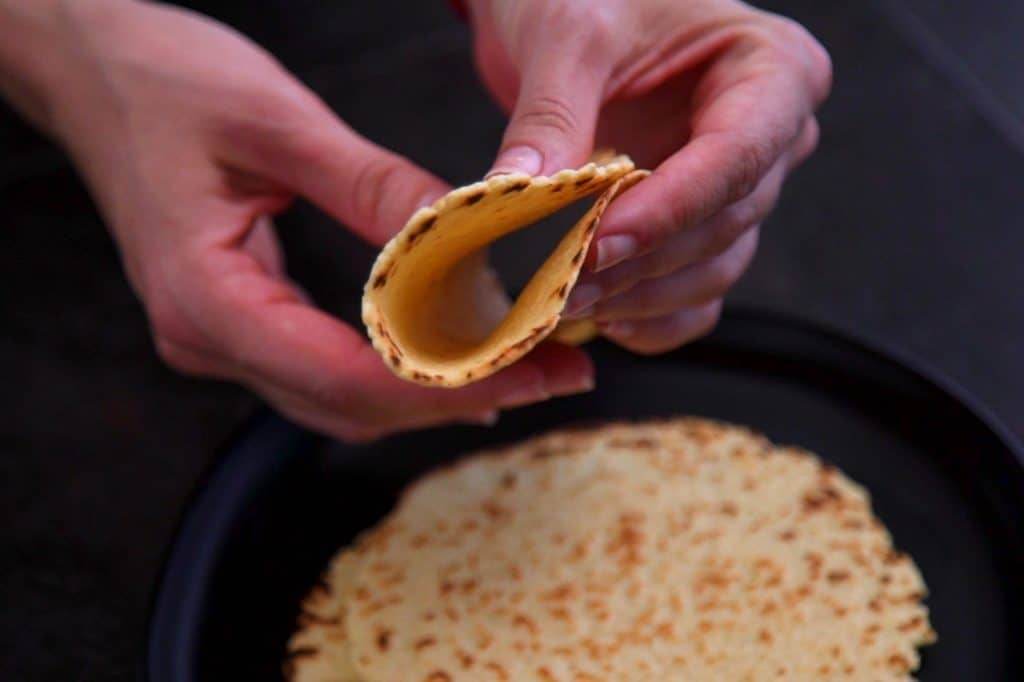 My homemade keto tortillas