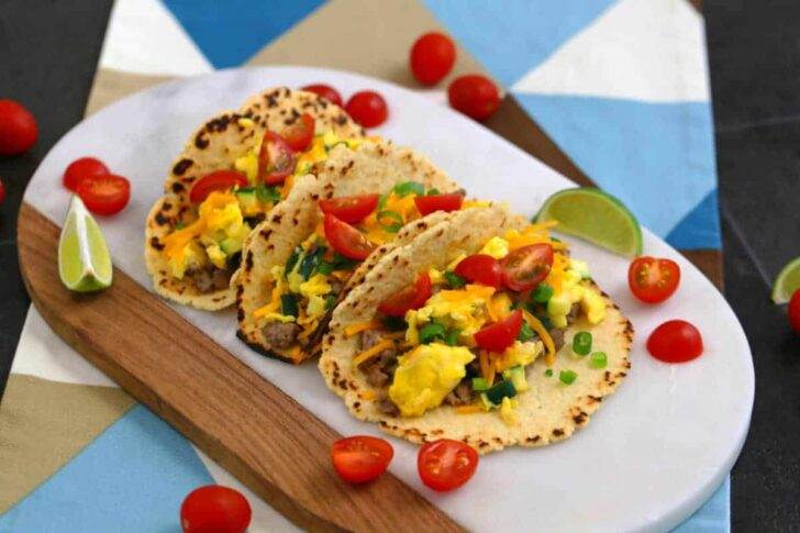 Low Carb Breakfast Tacos