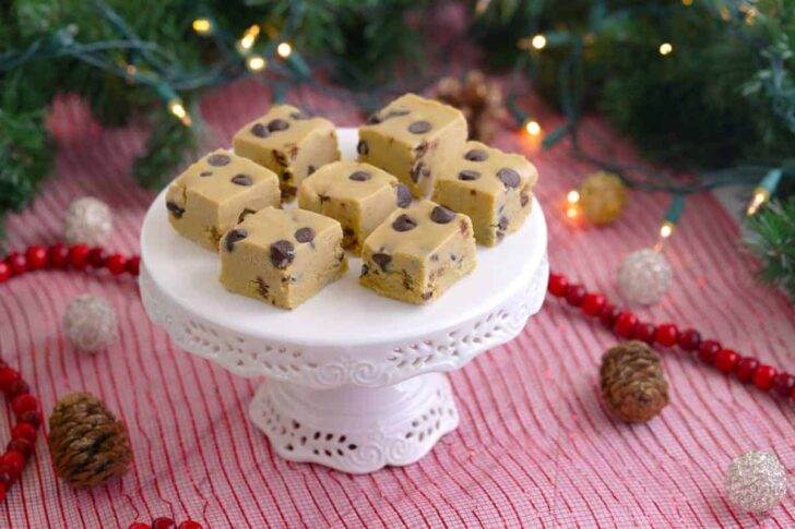 Low Carb Cookie Dough Fudge