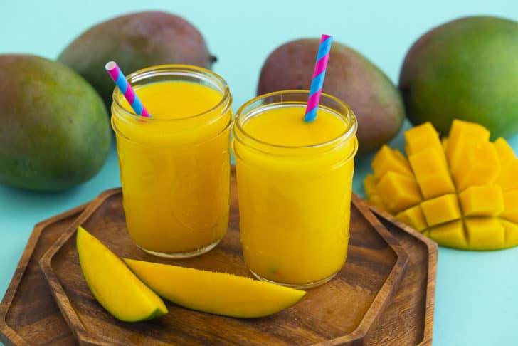 How to make mango juice without a juicer