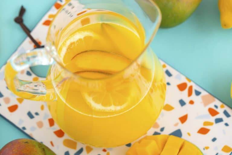 Homemade Mango Lemonade