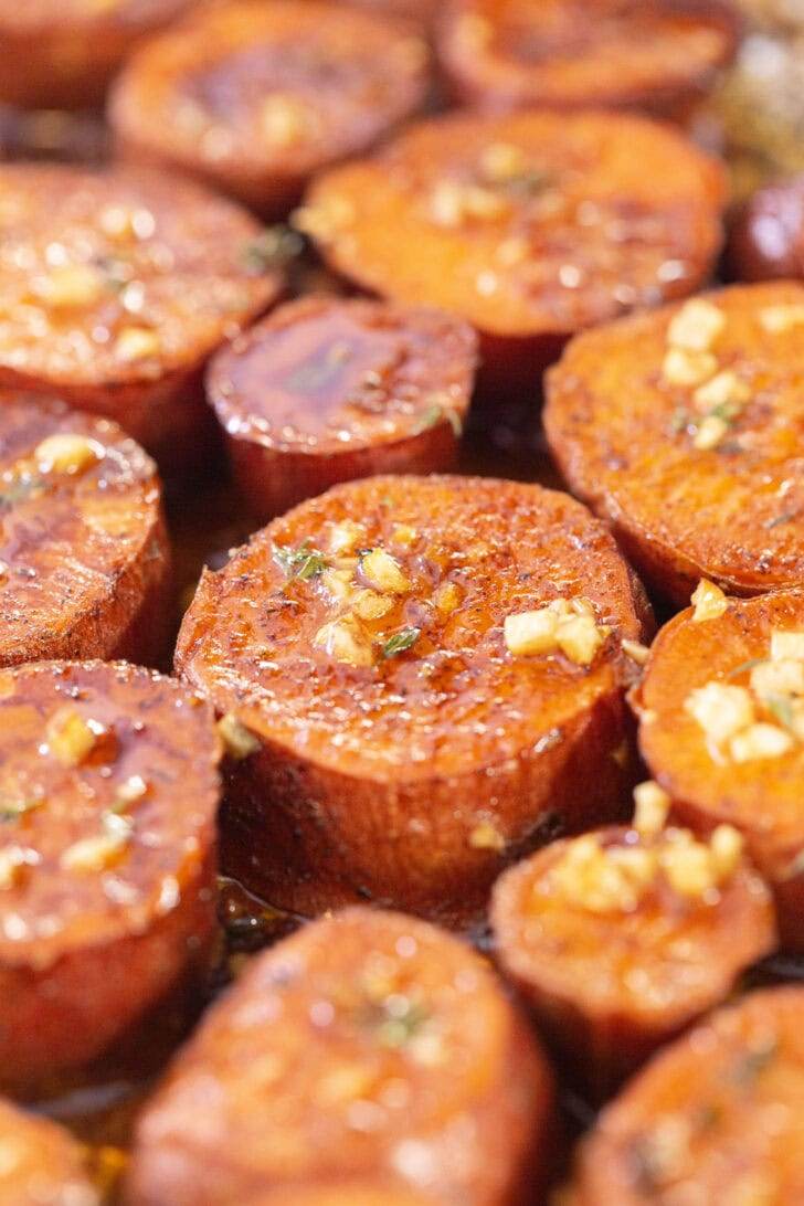 Maple Brown Butter Melting Sweet Potatoes