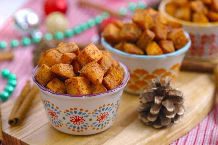 Maple Roasted Sweet Potatoes