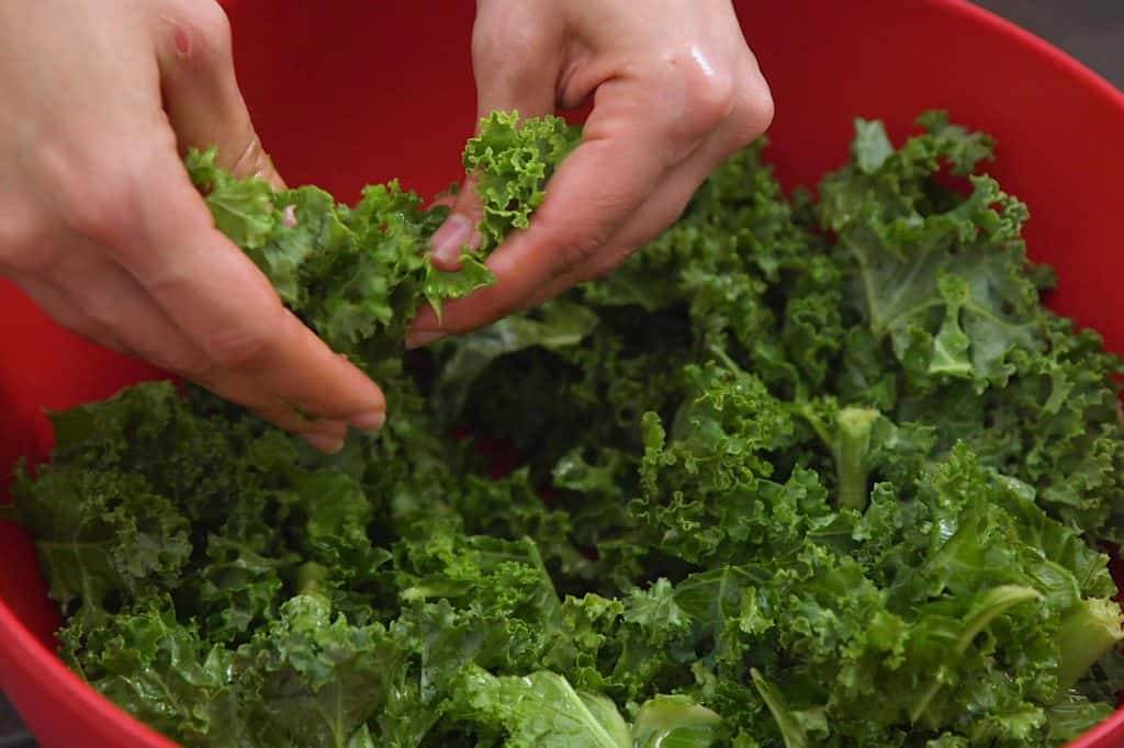 How to Massage Kale for Salad