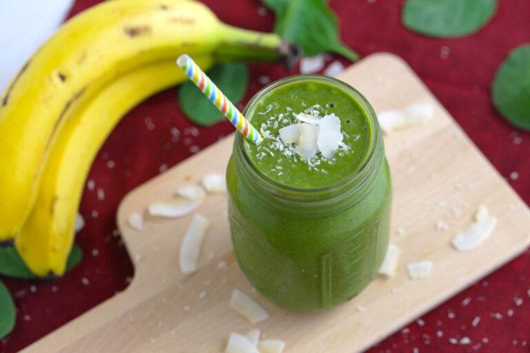 Matcha Smoothie with Spinach