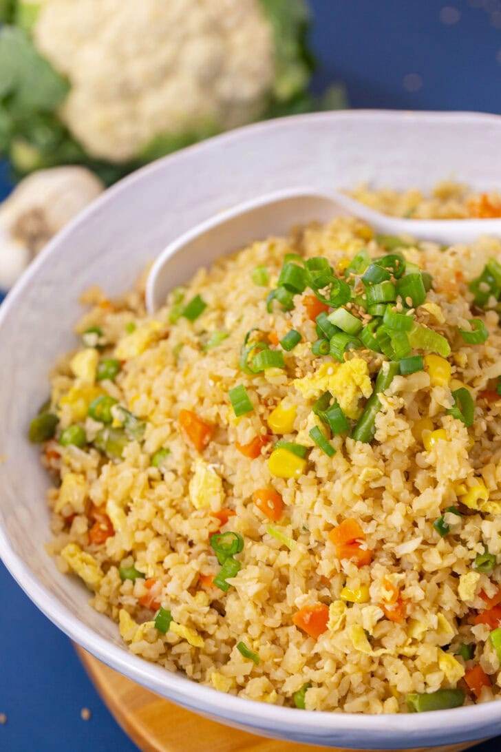 Meal Prep Cauliflower Fried Rice