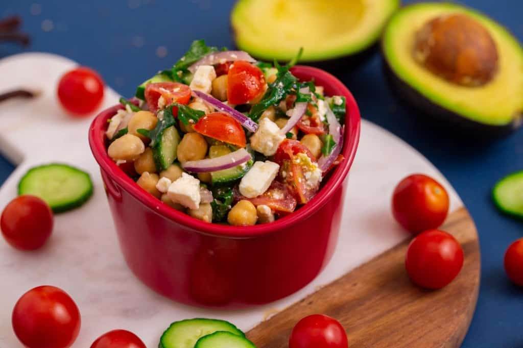 Mediterranean Cucumber Tomato Salad Recipe
