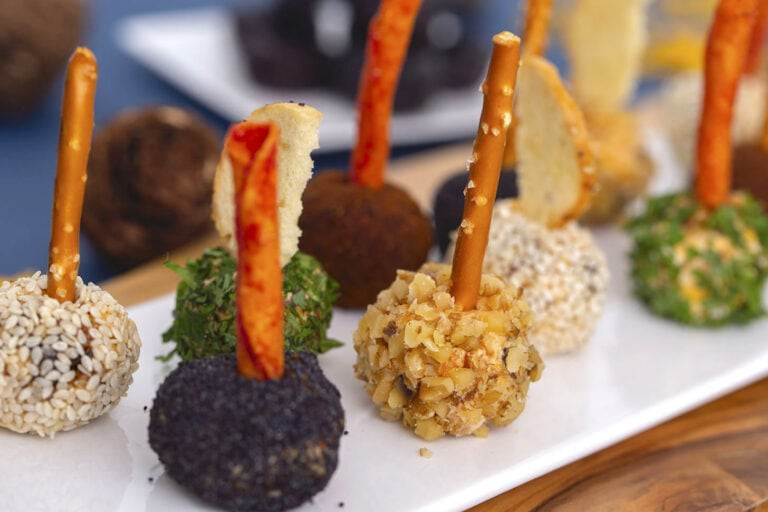 Mini Cheese Ball Bites