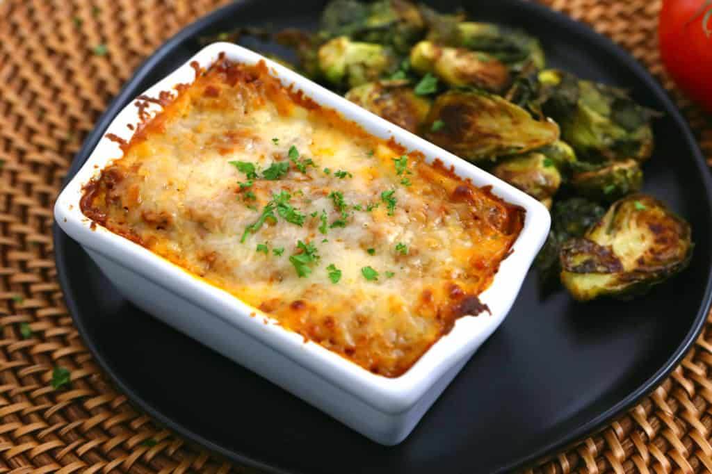 Beef Lasagna Freezer Meal